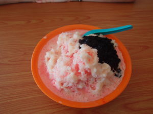 Ice kacang, eine Spezialität aus Malaysia.