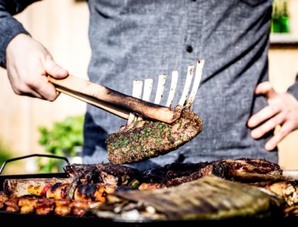 Gegrilltes Fleisch von Foodboom